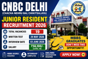 Junior Resident Recruitment 2026